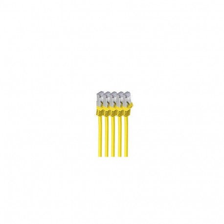 shiverpeaks BS75511-0.25Y-SET5 networking cable Yellow 0.25 m Cat7 S/FTP (S-STP)