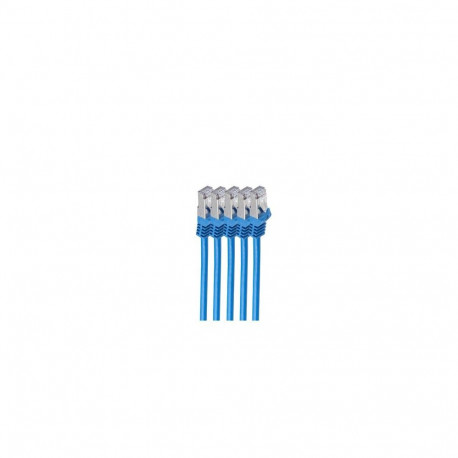 shiverpeaks BS75511-0.25B-SET5 networking cable Blue 0.25 m Cat7 S/FTP (S-STP)
