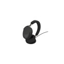 Jabra Evolve3 85 Headset Wireless Head-band Calls/Music USB Type-C Bluetooth Black