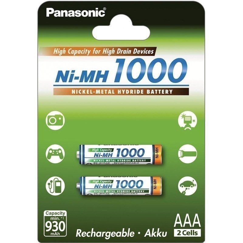 AAA NiMH Rechargeable Batteries