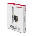 Axagon network card PCIE 1GBE 1port/SP&LP PCEE-GRF
