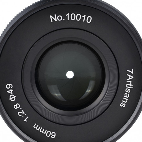 7Artisans 60mm f/2,8 II Macro - Sony E (APS-C)
