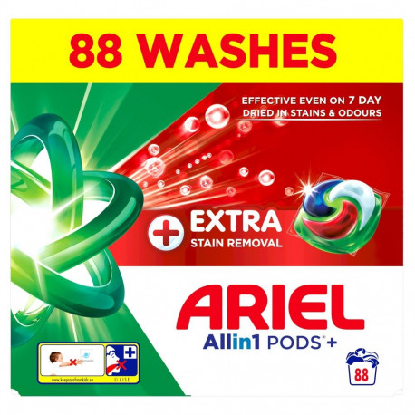 ARIEL EXTRA CLEAN pesukapslid 88 tk