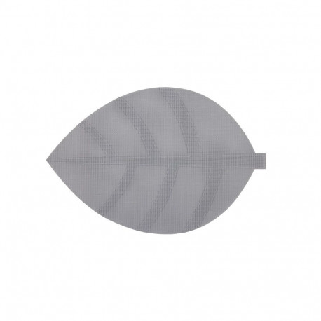 PLACEMAT LEAF D.GREY 30X45CM