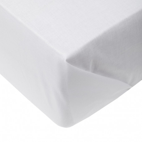 puuvillane voodilina 240x260cm valge