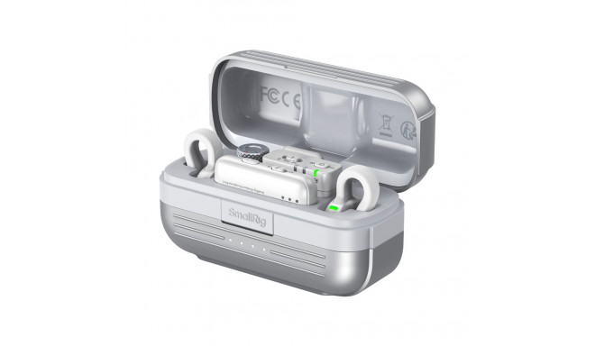 SmallRig juhtmevaba mikrofon 5716 S70 mitme seadmega ühilduv, valge