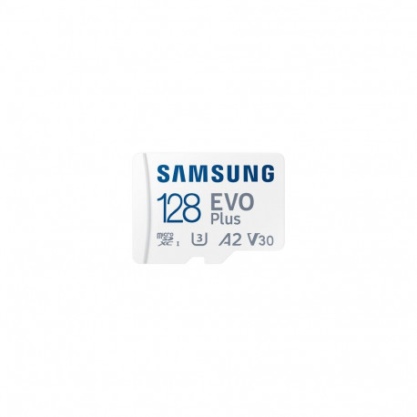 Samsung  MicroSD Card  EVO Plus  128 GB  microSDXC Memory Card  Flash memory class U3  V30  A2