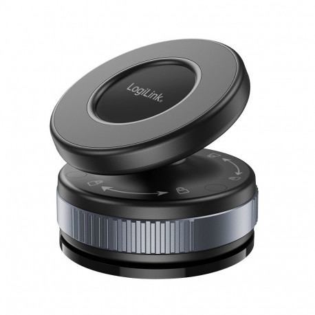 Magnetic smartphone hold r with cacuum suction