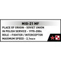 Blocks Mig-21 MF 381 blocks