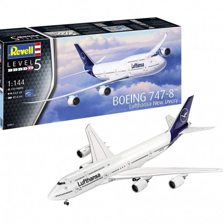 Plastic model Boeing 747-8 Lufthansa New