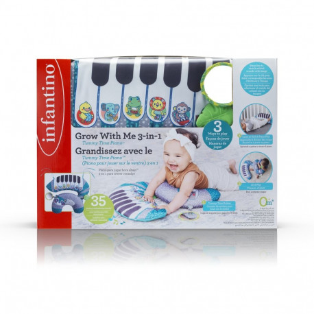 INFANTINO 3in1 pehme mänguklaver