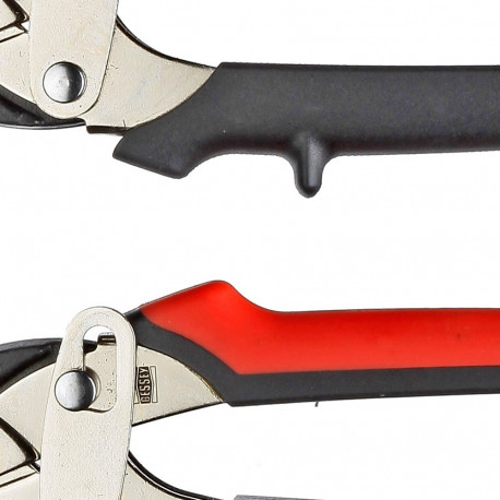 Offset cutting snips Freund Mini 180mm HRC 61 (left)