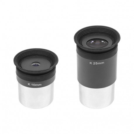 Eyepiece set K 10mm and K 25mm, Omegon