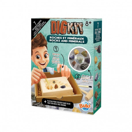 Dig kit, Buki, Rocks and Minerals