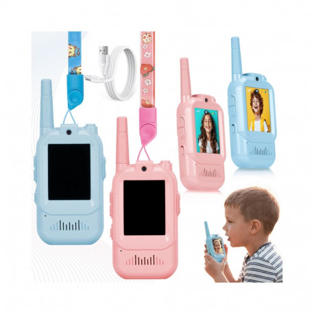 Redleaf WT2 Video Walkie-talkie - blue + pink