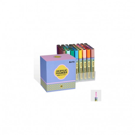 Acrylic Marker Pens ARRTX, 48 Colours