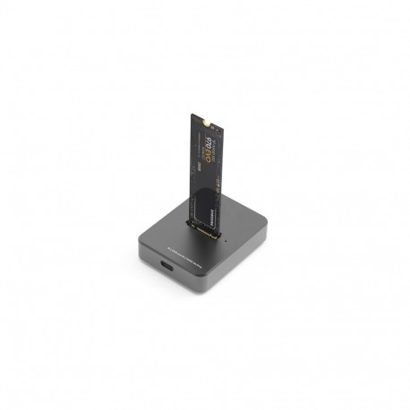 SSD Single Docking Station M.2 SATA/ NVME, USB-A, USB-C