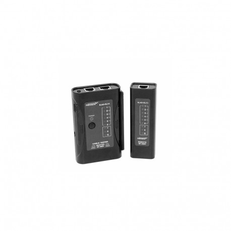 Network and telephone cable tester RJ-45, RJ-11