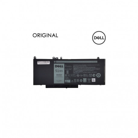 Notebook battery, DELL G5M10, 51Wh, Original