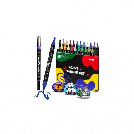 Acrylic Marker Pens ARRTX, 24 Colours