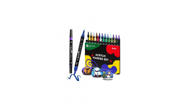 Acrylic Marker Pens ARRTX, 24 Colours