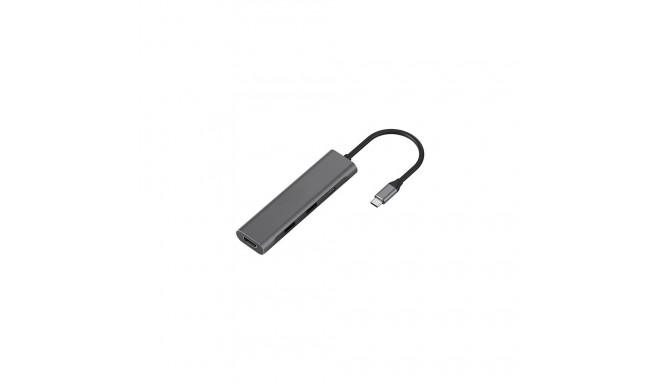 Adapter USB Type-C - 2 x USB 3.0, Type-C PD, HDMI