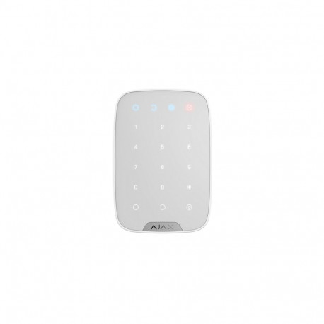 AJAX KeyPad Plus Wireless Touch Keyboard (white)