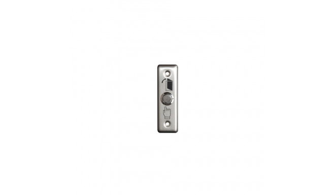 Exit Button, Stainless Steel, flush mounted