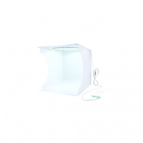 Photo box with LED lightning, 31x31x32cm