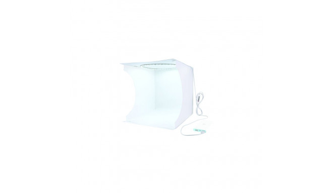 Photo box with LED lightning, 31x31x32cm