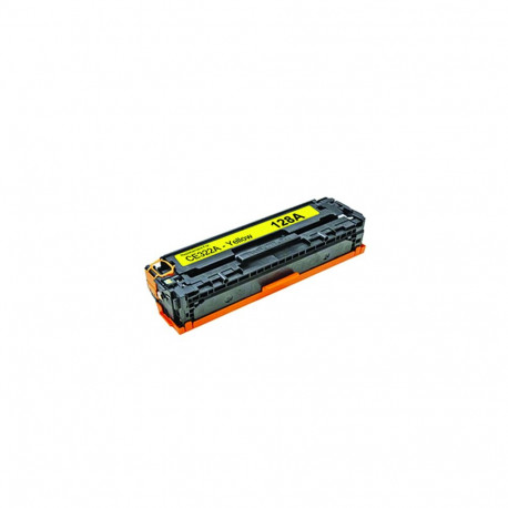 Compatible cartridge HP CE322A, Yellow