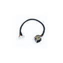 Power jack with cable, HP G62, COMPAQ CQ62