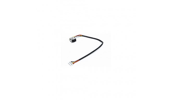 Power jack with cable, HP DV6 Series