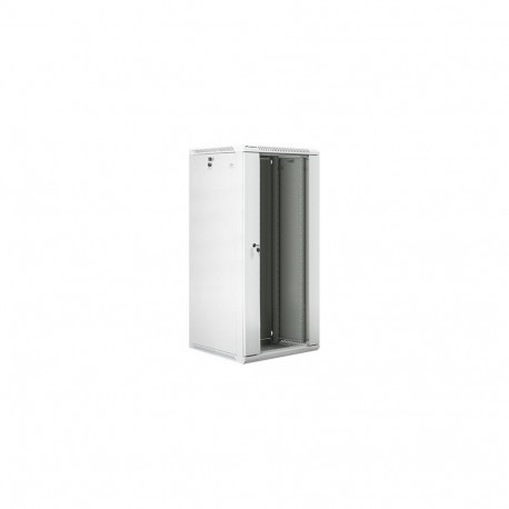 LANBERG WF01-6627-10S Lanberg wall-mounted rack 19 demounted flat pack 27U/600x600mm gray