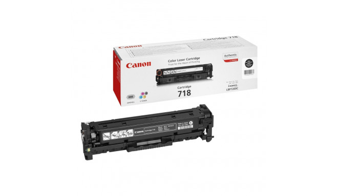 CANON CRG-718BK kassett must LBP7200Cd