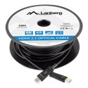 LANBERG HDMI v2.1 8K M/M kaabel 100m optiline AOC