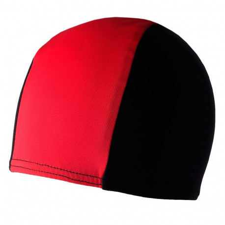 Crowell ujumismüts Lycra Junior, must-punane