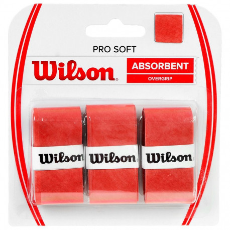 Wilson pealismähis Pro Soft WRZ4040OR imav 3tk, punane