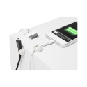 Bluelounge CableDrop Mini 9-st koosnev pakk, valge