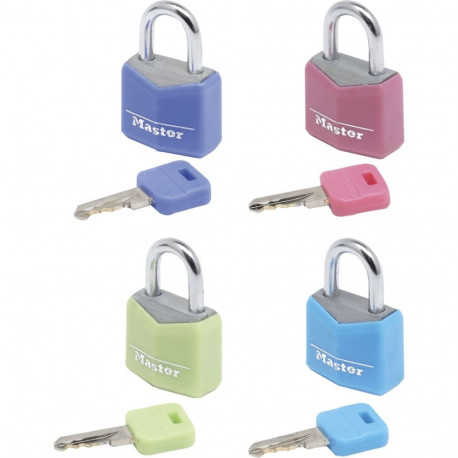 Master Lock tabalukk 20mm 4tk (9120EURQCOLNOP)