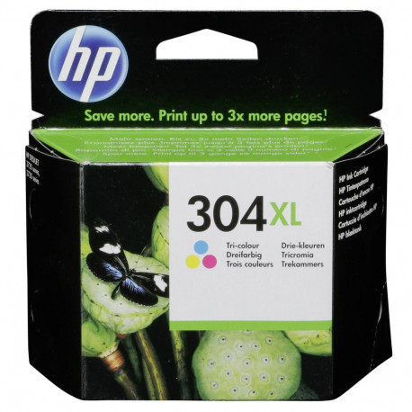 HP N9K07AE ink cartridge 3-colors No. 304 XL