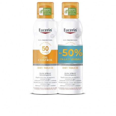 EUCERIN SUN SENSITIVE PROTECT spray SP50+ promo 2 x 200 ml