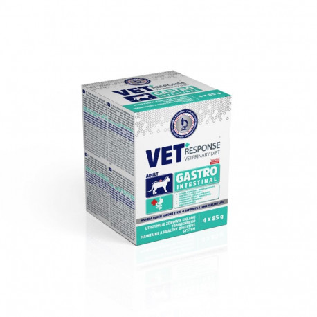 VET RESPONSE Gastrointestinal märg kassitoit 4x85g