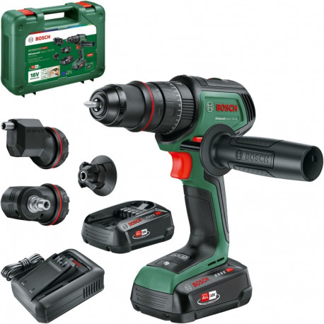 Aku-löökpuur-kruvikeeraja AdvancedImpact 18V-80 QuickSnap 2x Li-Ionen aku 2,5Ah kohver POWER FOR ALL