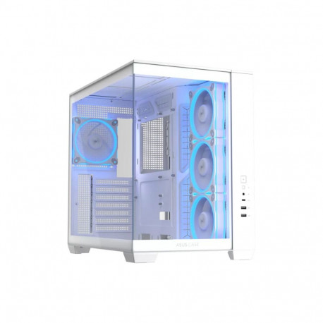 ASUS A32 PLUS ARGB, Tower Case White, Tempered Glass x 2