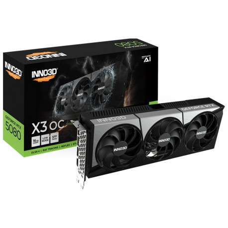 GeForce videokaart RTX 5080 X3 OC DLSS 4, 3x DisplayPort, 1x HDMI 2.1