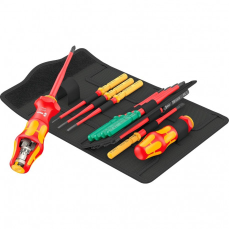 Kraftform Kompakt Turbo i 1 Tool Finder, 16-teilig (rot/gelb, 16-teilig)