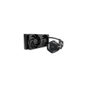 Cooler Master MasterLiquid ATMOS Stealth Series Processor Liquid cooling kit 12 cm Black