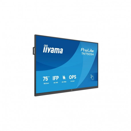 iiyama TN7505A-B1AG Signage Display Interactive flat panel 189.3 cm (74.5") 500 cd/m² 4K Ul