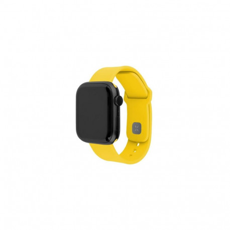 FIXED Silicone Sporty Strap Set for Apple Watch 38/40/41mm, yellow
